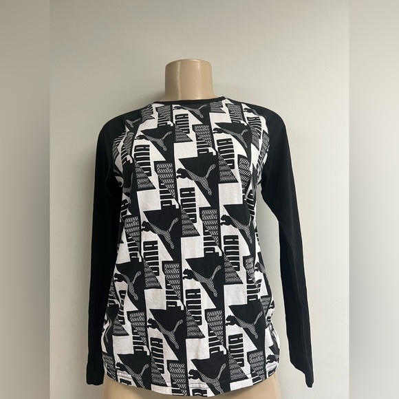 Puma Tops - Puma Monochrome Graphic Tee